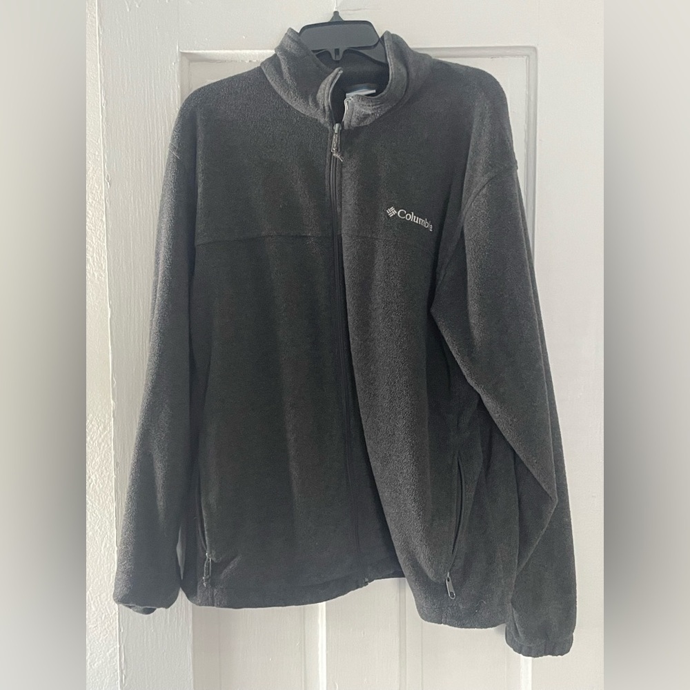 Columbia Men's Dark Gray Zip-Up hoodie jacket